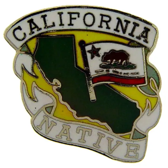 California Native Pin 1" {1}