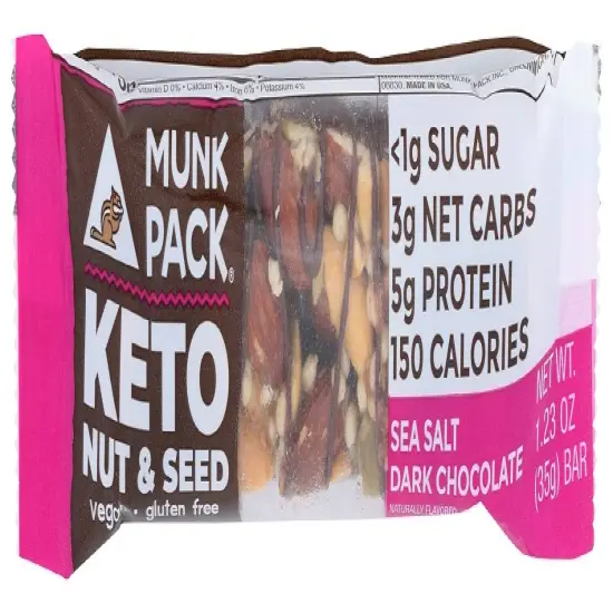 Bar Sea Salt Dark Chocolate, 1023 oz - Case of 12 {1}