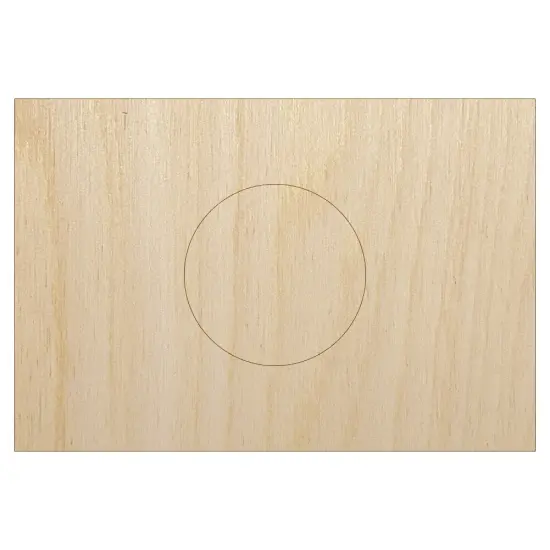 Japan Flag Unfinished Wood Shape Piece Cutout for DIY Craft Projects {1}