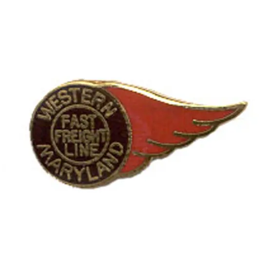 Western Maryland Fast Freight Line Railroad Pin 1" {1}
