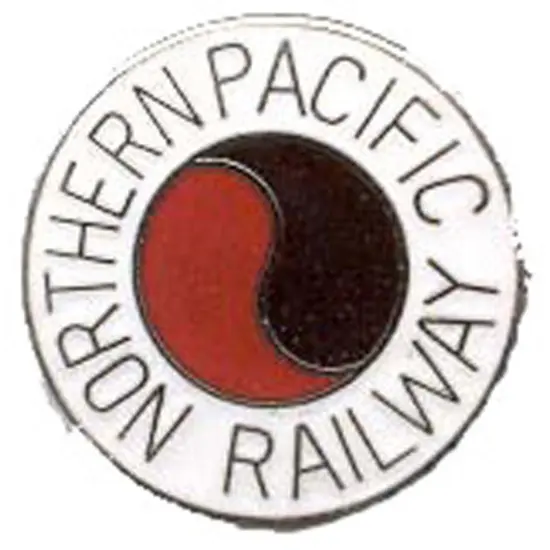 Northern Pacific Railway Pin 1" {1}