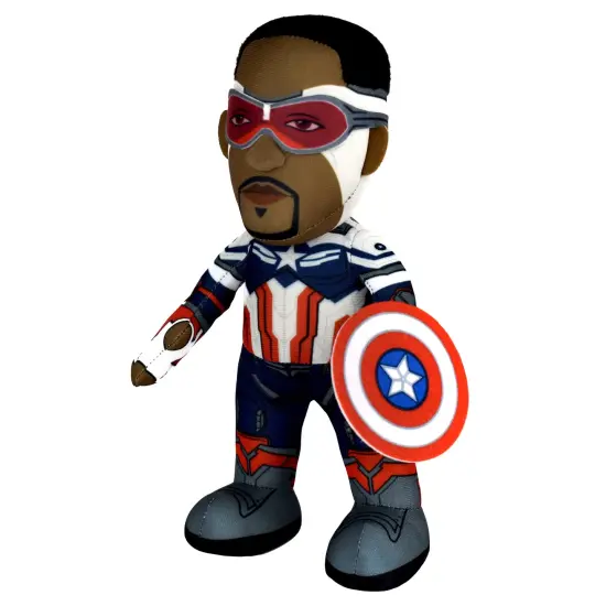 Bleacher Creatures Marvel Captain America (Sam Wilson) 10" Plush Figure {3}