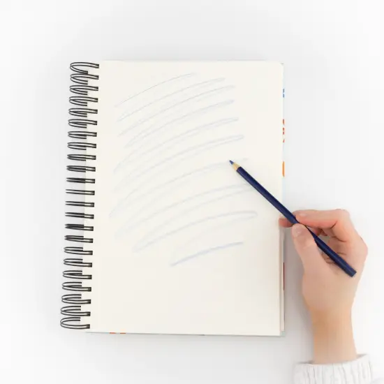 Incraftables Art Sketchbook (125 Pages) Hardcover & Spiral Bound 8.5&rdquo; x 11&rdquo; Sketch Book {2}