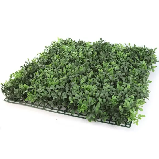 20x20" Premium Artificial Boxwood Panels - Lush Green, UV Resistant & Weatherproof - Ideal for Backyard, Balcony & Patio Privacy Screens, Wall Decor, and Event Backdrops {1}