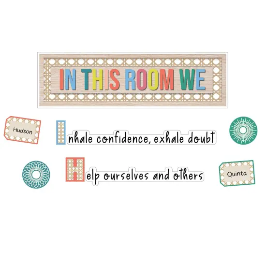 True to You In This Room We Thrive Bulletin Board Set {2}