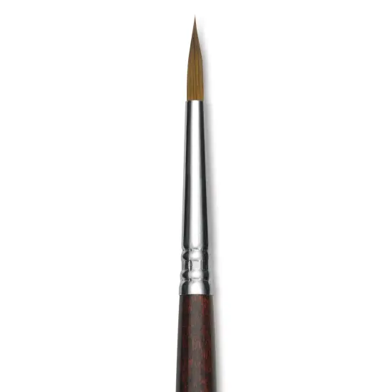 Escoda Prado Tame Synthetic Brush - Round, Short Handle, Size 4 {1}