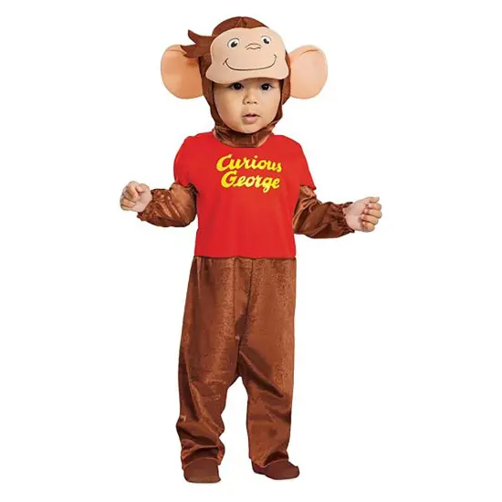 Curious George Infant Costume {1}
