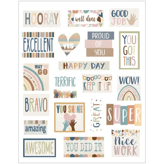 Everyone is Welcome Stickers, 120 Per Pack, 12 Packs {2}