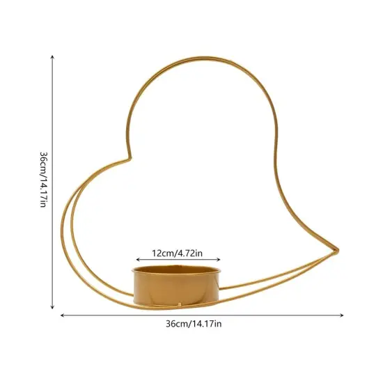 10 Pcs Gold Metal Geometric Centerpiece Elegant Wedding Centerpieces {5}