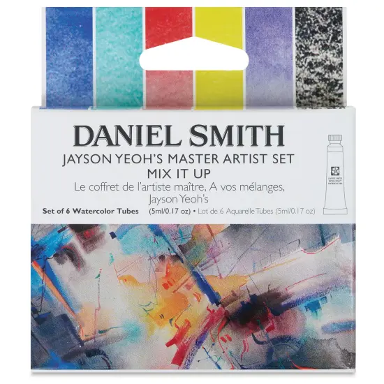 Daniel Smith Extra Fine Watercolor - Set of 6, Jayson Yeoh Master Artist Mix It Up, 5 ml Tubes {1}