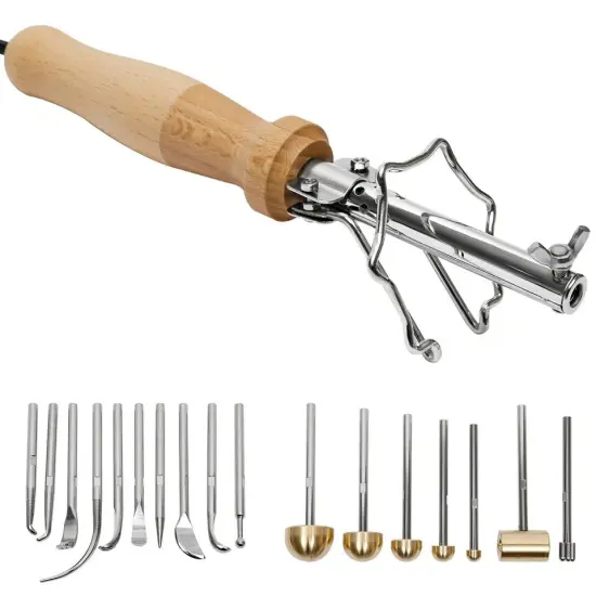 Cloth Fabric Flower Making Tools Set 17 Heads DIY Flower Craft Making Tool {3}