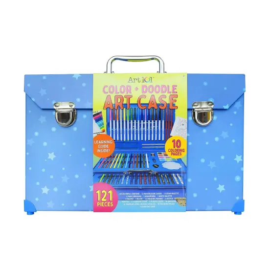Color & Doodle Art Case, 121 Pieces {1}