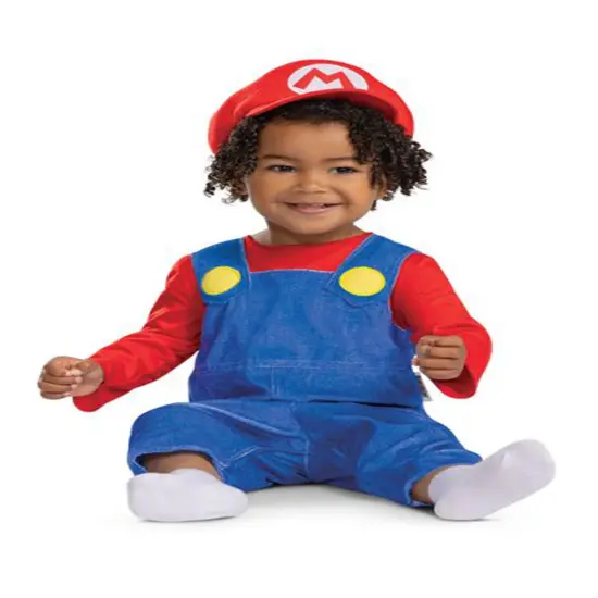 Super Mario Bros. Mario Posh Infant Costume {5}