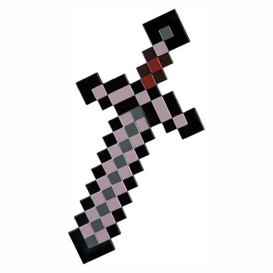 Minecraft Netherite Sword Costume Accessory {1}