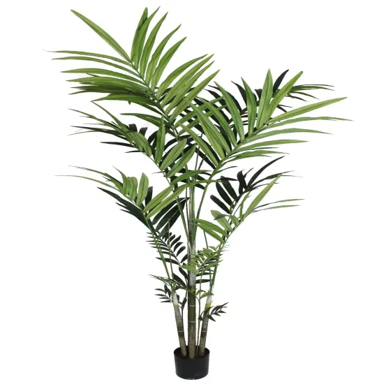 7' Artificial Banana Tree | Indoor/Outdoor | 36 Realistic Leaves | Comes with Pot | Tropical Decor Accent | Home & Office | Low Maintenance Greenery, Floral Home by Artificial Flowers {2}