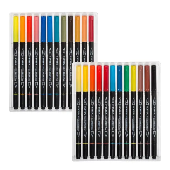 Aqua Brush Duo Art Markers, 24 Colors {1}