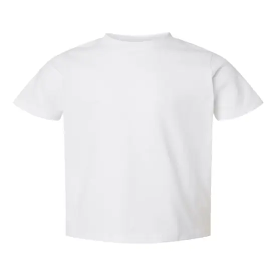 Rabbit Skins&reg; Toddler Fine Jersey Short Sleeve Tee - 3321 White {1}