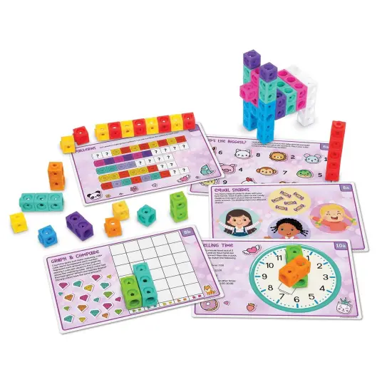 Mathlink&reg; Cubes Kindergarten Math Activity Set: Mathatics! {2}