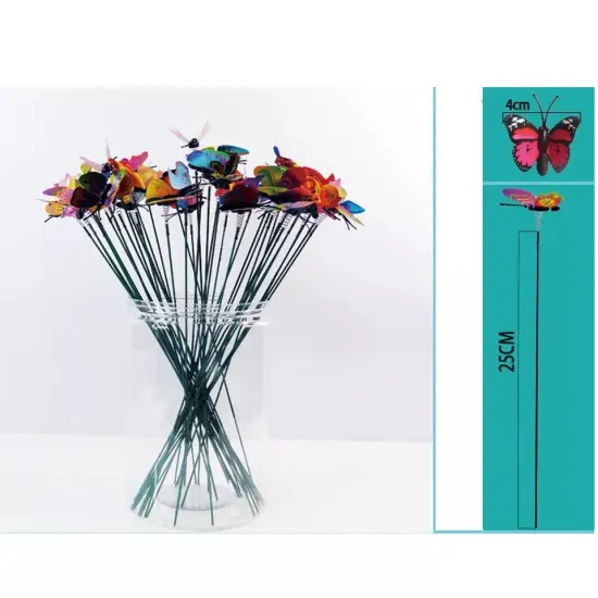 200 Pcs Butterfly Stakes {4}