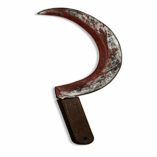 Bloody Sickle Knife Halloween Costume Prop {1}