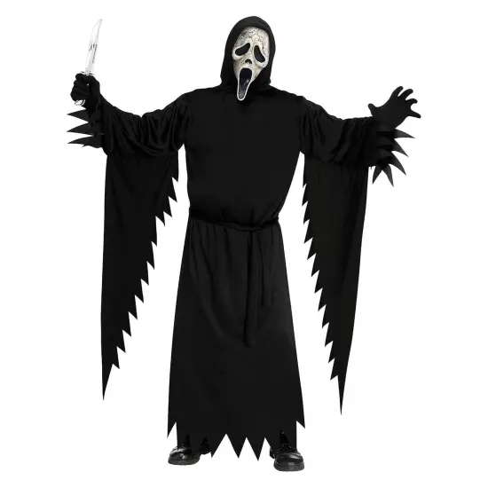 Ghost Face Deluxe Aged Adult Costume | One Size {1}