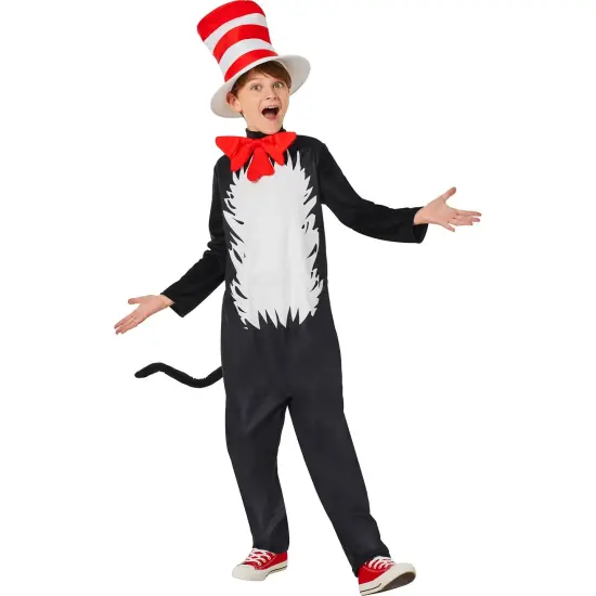 Dr Seuss Cat In The Hat Child Costume {1}