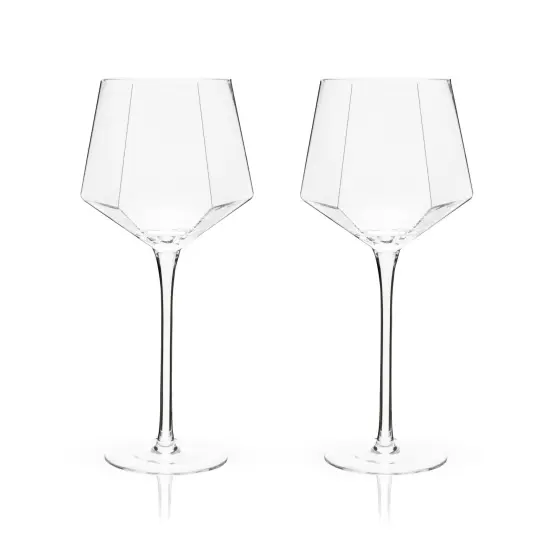 Seneca Crystal Wine Glasses  {6}