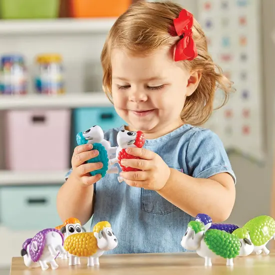 Snap-N-Learn Counting Sheep - 20 Pieces, Ages 18+ Months Toddler Learning Toys, Counting and Sorting Toys, Farm Animals Toys for Kids {4}
