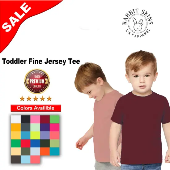 Rabbit Skins&reg; Toddler Fine Jersey Tee - 3321 Oceanside {2}