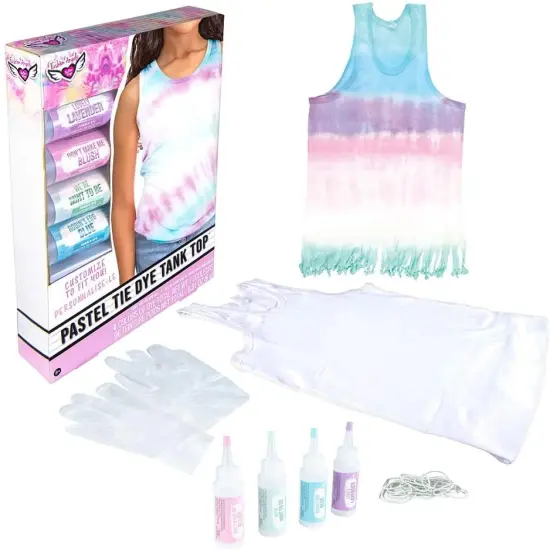 Fashion Angels Pastel Tie Dye Tank Top Kit {1}