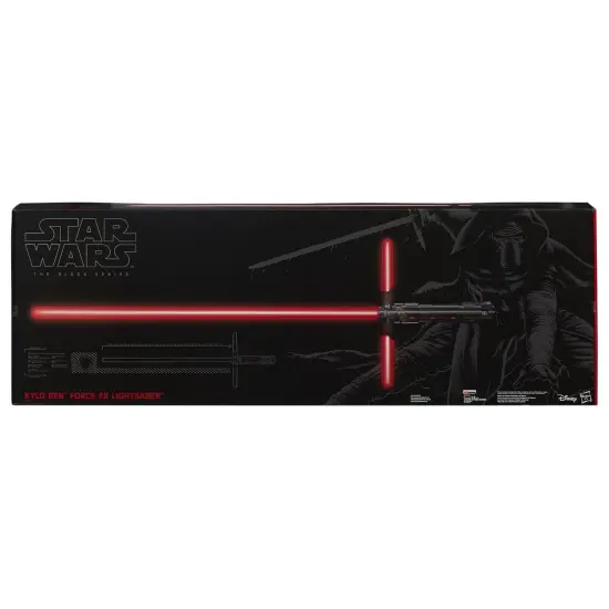 Star Wars The Force Awakens The Black Series Kylo Ren FX Force Deluxe Lightsaber {3}