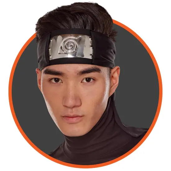 Naruto Hidden Leaf Adult Costume Headband {3}