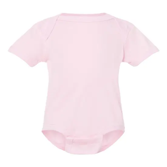 Rabbit Skins&reg; Infant Baby Rib Bodysuit Short Sleeve Ballerina {2}