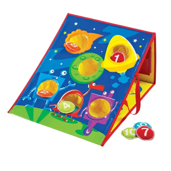 Smart Toss&trade; Colors, Shapes & Numbers Bean Bag Tossing Game {2}