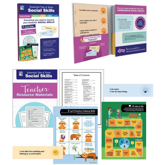 Essential Tips & Tools: Social Skills Classroom Kit, Grade PK-8 {2}