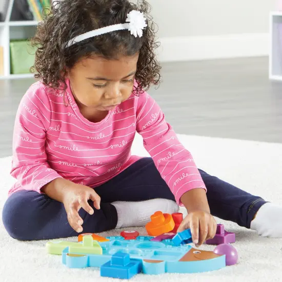 Spike the Fine Motor Hedgehog&reg; Puzzle Playmate {3}