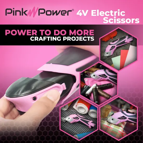 Pink Power 4V HG2043 Lithium Ion Electric Scissors Replacement Battery {4}