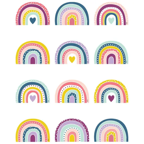 Oh Happy Day Rainbows Mini Accents, 36 Per Pack, 6 Packs {2}
