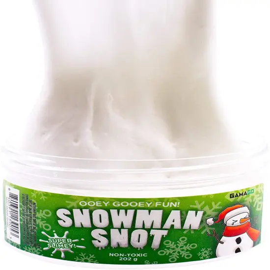 Snowman Snot 1 Non-Toxic White Slime Kit {1}