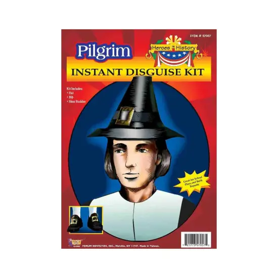 Heros in History Pilgrim Man Costume Accessory Kit {1}