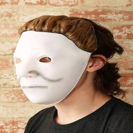 Halloween Michael Myers Beginning Memory Flex Adult Costume Mask {4}