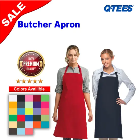 Q-Tees&reg; Butcher Apron Red {2}