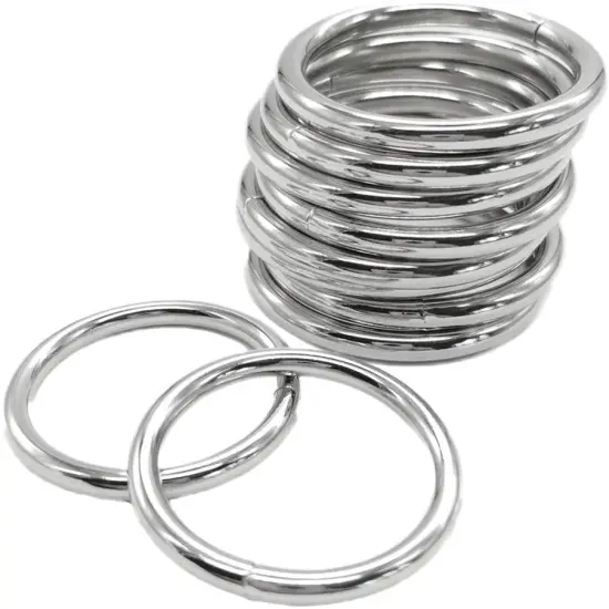 Metal Rings for Macrame Metal Rings for Crafts 2 Inch for Macrame Plant Hangers Dog Collars 10 Pack 5Mm Thick Welded Heavy Duty Metal O Rings 2 in Buckle for Macrame Ring 50Mm O Rings Metal 60Mm Metal Ring {2}