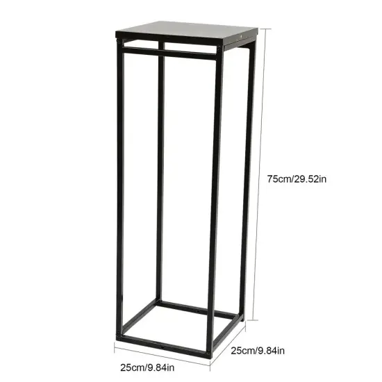 Wedding Flower Rack Geometric Flower Column Stand Wedding Flower Display Column {6}