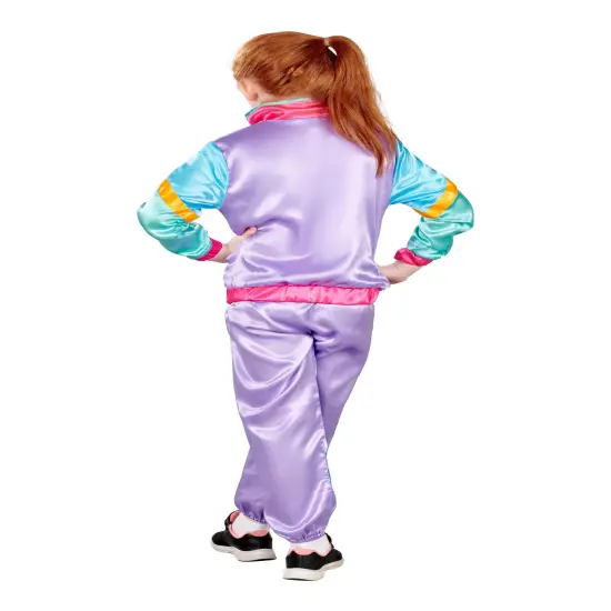 Child 80s Tracksuit Costume {4}