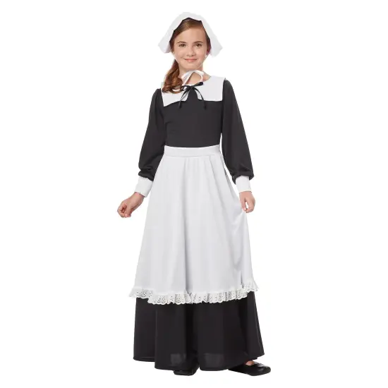 Pilgrim Girl Child Costume {1}