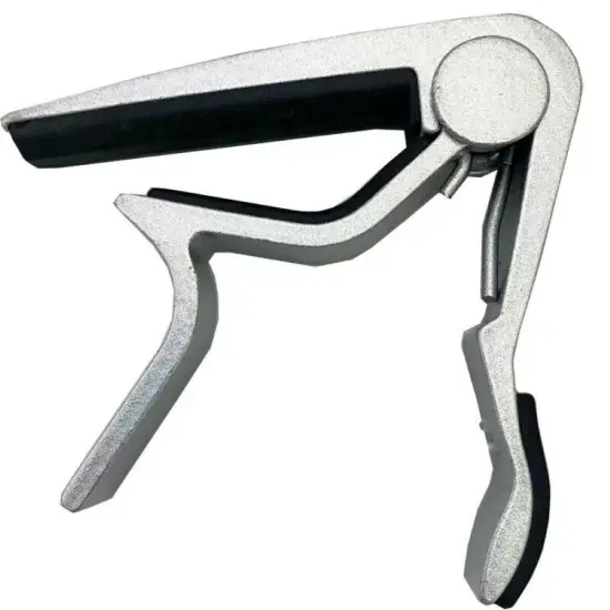 Kitcheniva Quick Change Key Guitar Capo Silver {1}