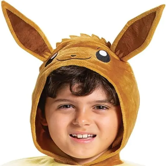 Pokemon Eevee Child Costume Jumpsuit {3}