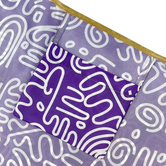 Wrapables Large Foldable Tote Nylon Reusable Grocery Bags, Swiggle {6}