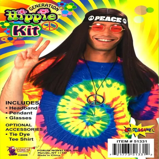 Hippie Adult Costume Kit {1}